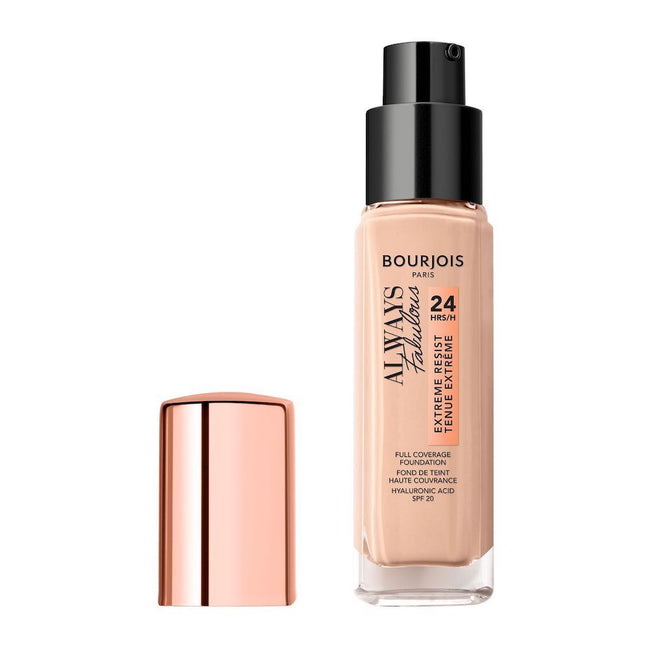 Bourjois Always Fabulous Extreme Resist Foundation SPF20 kryjący podkład do twarzy 105 Natural Ivory 30ml