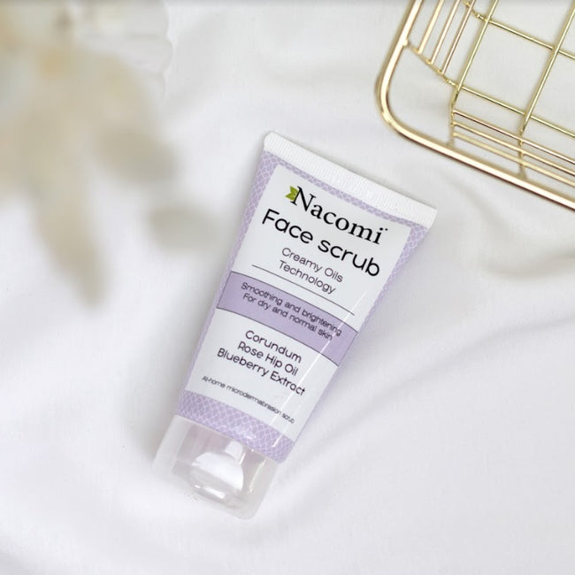Nacomi Face Scrub peeling wygładzający do twarzy 75ml