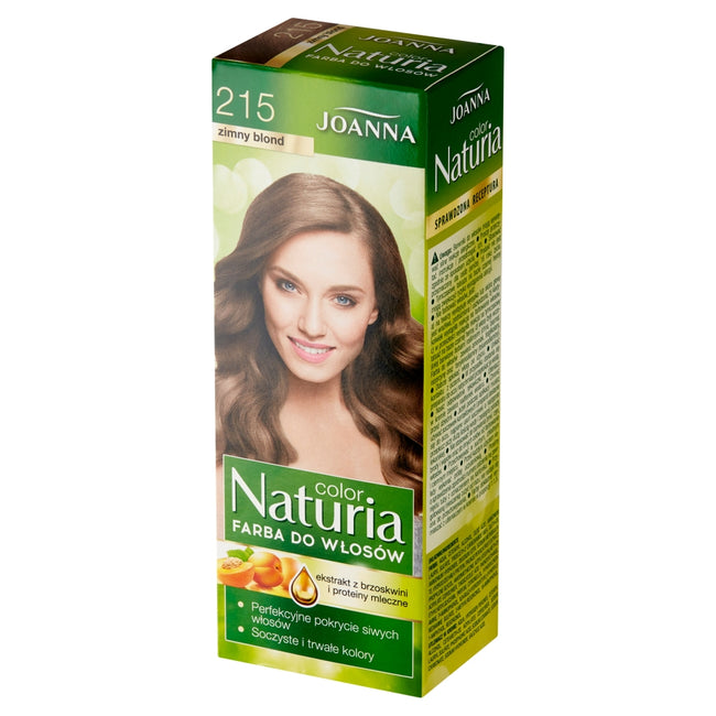 Joanna Naturia Color farba do włosów 215 Zimny Blond