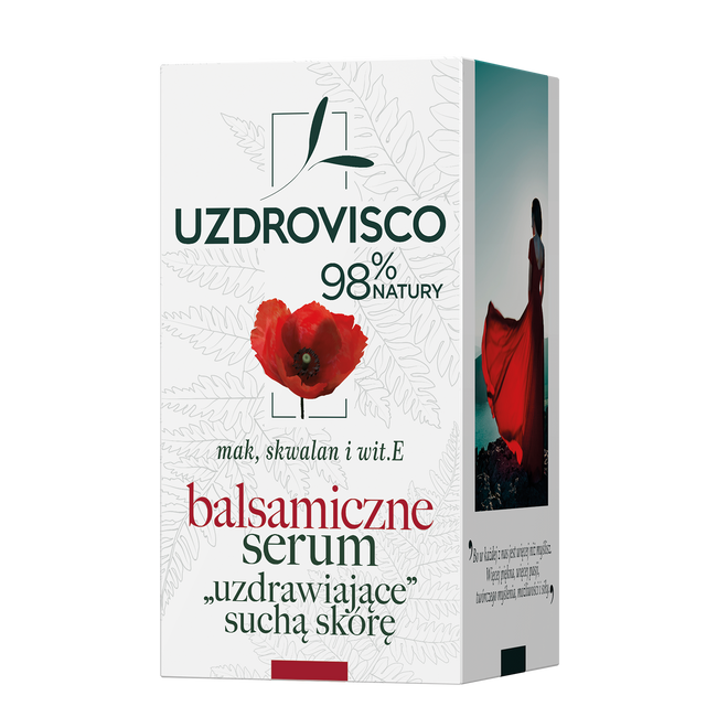 UZDROVISCO Mak balsamiczne serum uzdrawiające suchą skórę 25ml