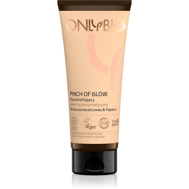 OnlyBio Pinch Of Glow rozświetlający peeling enzymatyczny 75ml