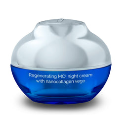 HiSkin SkinLed Regenerating MC2 Night Cream With Nanocollagen Vege regenerujący krem na noc z nanokolagenem vege refill 50ml