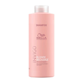 Wella Professionals Invigo Blonde Recharge Color Refreshing Shampoo odświeżający szampon z pigmentami koloru do włosów w kolorze zimnego blondu 1000ml