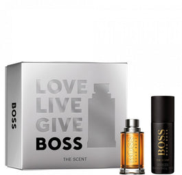 Hugo Boss The Scent For Man zestaw woda toaletowa spray 50ml + dezodorant w sprayu 150ml