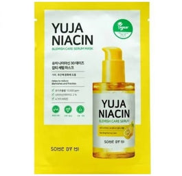 Some By Mi Yuja Niacnin Blemish Serum Mask rozjaśniająca maska do twarzy 25g