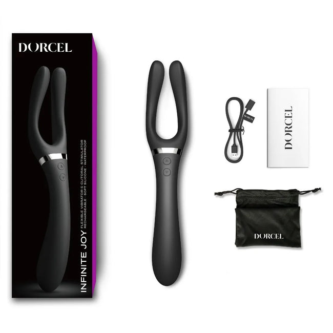 Marc Dorcel Infinite Joy wibrator wielofunkcyjny Black