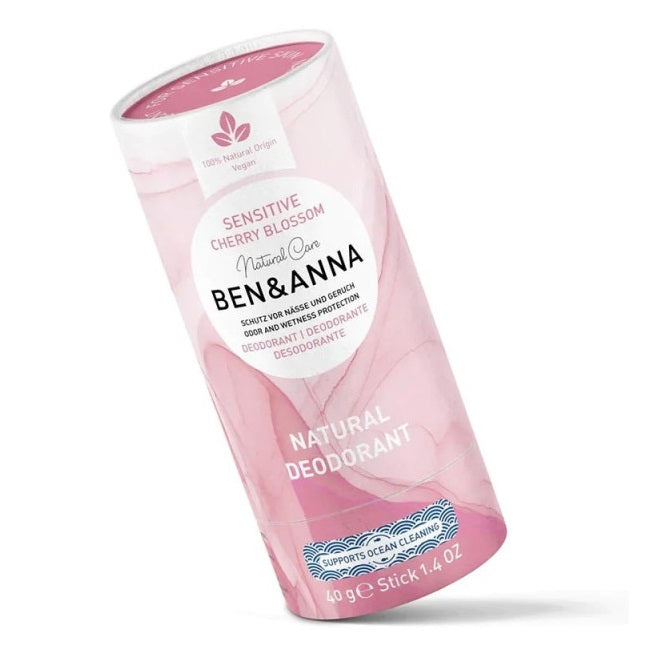Ben&Anna Natural Deodorant naturalny dezodorant bez sody Sensitive Japanese Cherry Blossom 40g