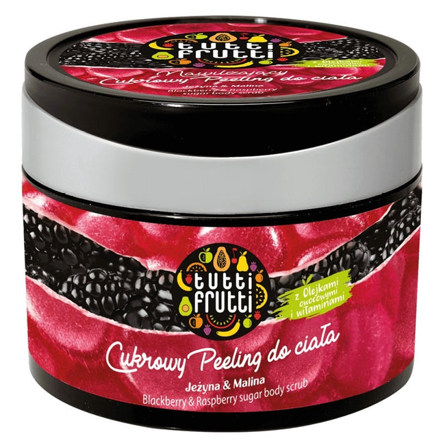 Farmona Tutti Frutti cukrowy peeling do ciała Jeżyna & Malina 300g
