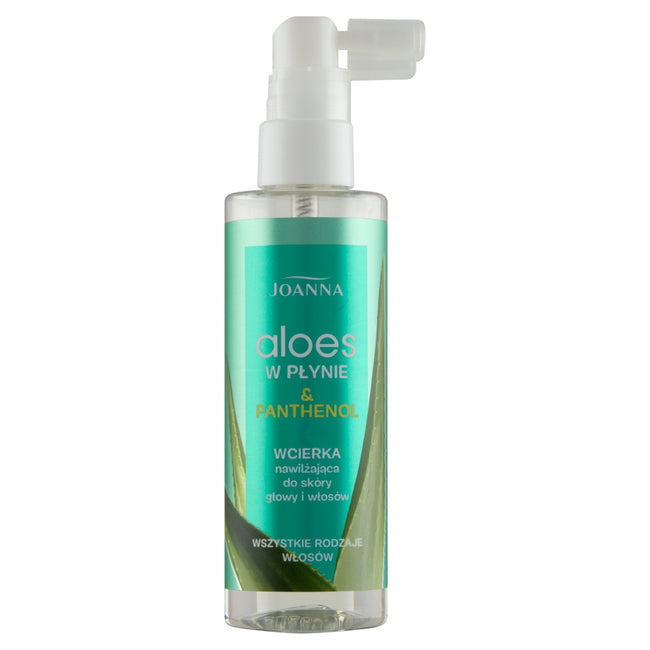 Joanna Wcierka nawilżająca do skóry głowy i włosów Aloes w płynie & Panthenol 100ml