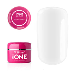 Silcare Base One Builder Gel UV żel budujący do paznokci Milkshake 50g