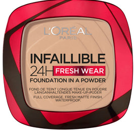 L'Oreal Paris Infaillible 24H Fresh Wear Foundation In A Powder matujący podkład do w pudrze 130 True Beige 9g