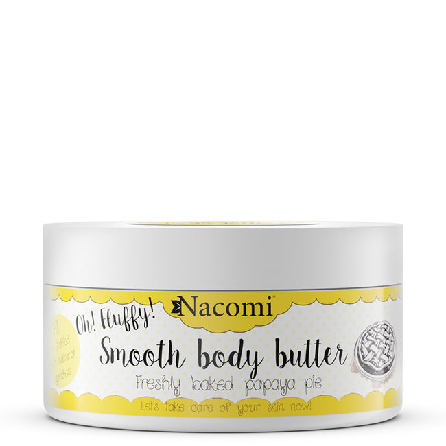 Nacomi Smooth Body Butter masło do ciała Świeże Ciasto & Papaya 100g