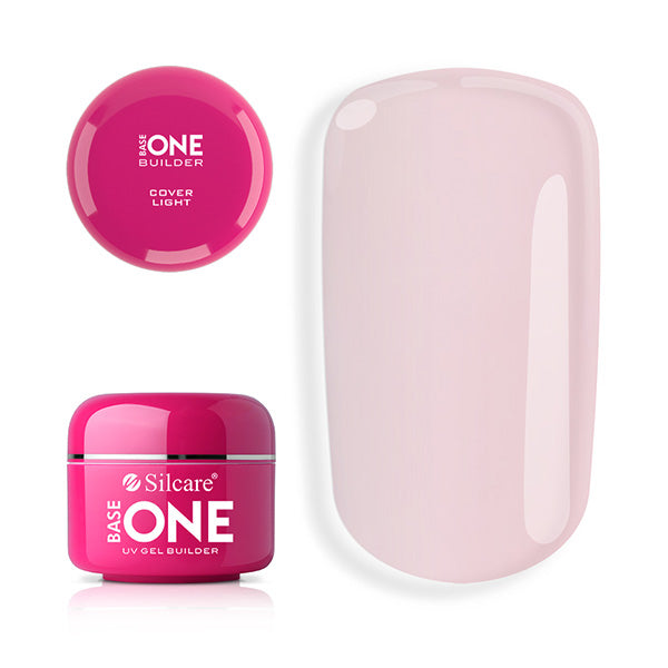 Silcare Base One Cover Light maskujący żel UV do paznokci 50g