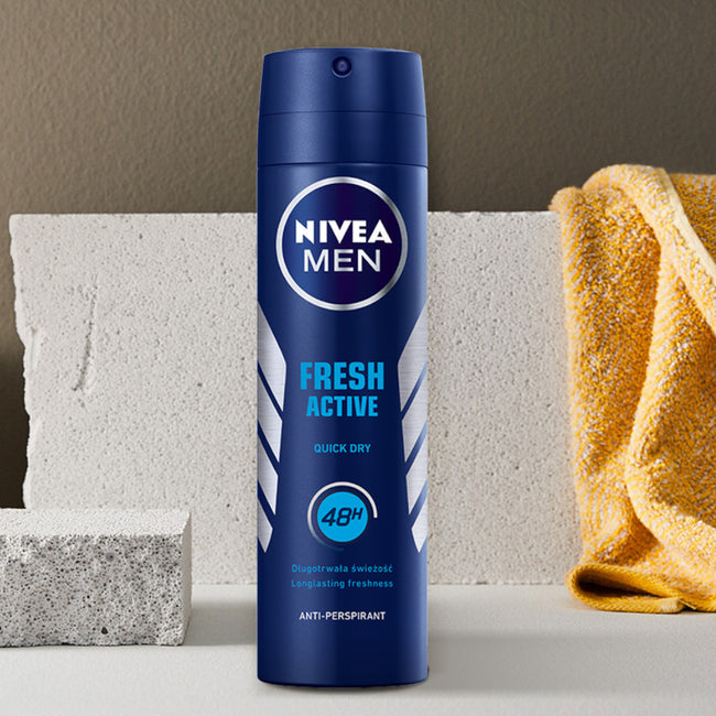Nivea Men Fresh Active antyperspirant spray 150ml