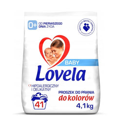 Lovela Baby hipoalergiczny proszek do prania ubranek niemowlęcych i dziecięcych do kolorów 4.1kg