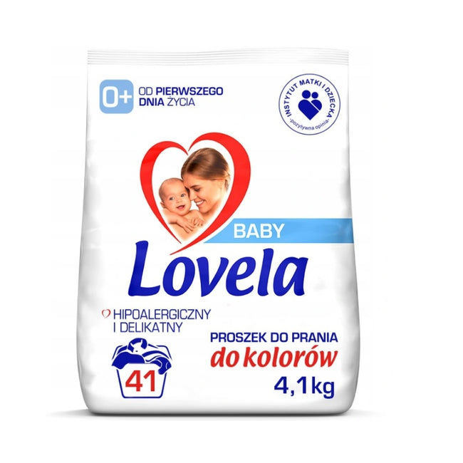 Lovela Baby hipoalergiczny proszek do prania ubranek niemowlęcych i dziecięcych do kolorów 4.1kg