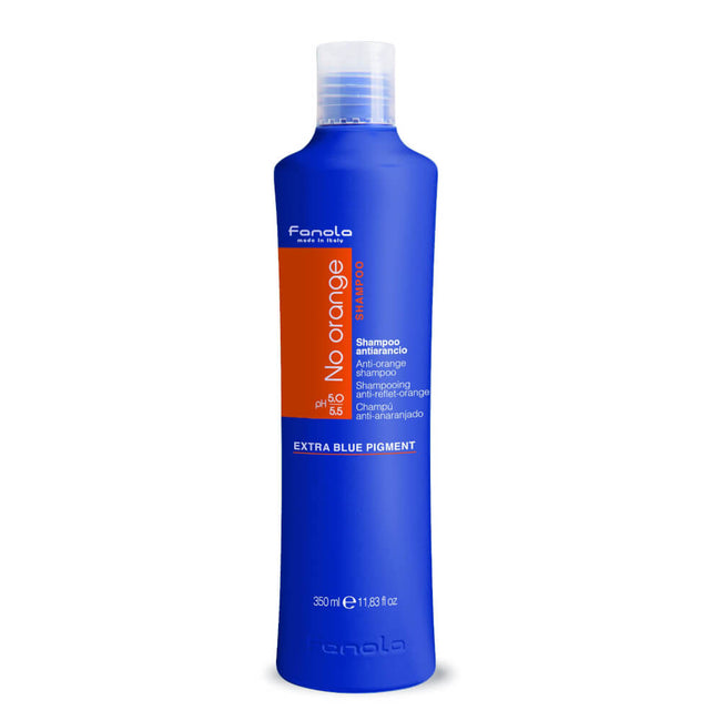 Fanola No Orange Anti-Orange Shampoo szampon niwelujący miedziane odcienie do włosów ciemnych farbowanych 350ml