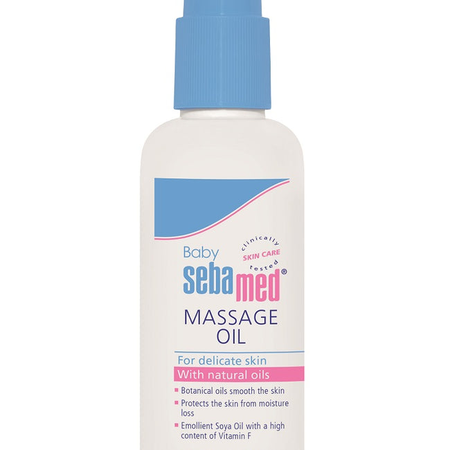 Sebamed Baby Soothing Massage Oil kojący olejek do masażu dla dzieci 150ml