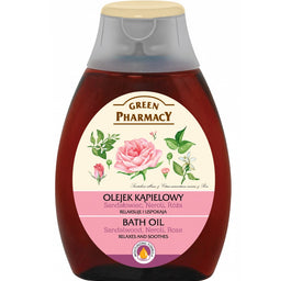 Green Pharmacy Bath Oil olejek kąpielowy 2w1 Sandałowiec Neroli i Róża 250ml