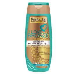 Perfecta I Love Bronze olejkowy balsam brązujący 4w1 do jasnej karnacji 250ml