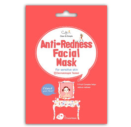 Cettua Anti-Redness Facial Mask maska niwelująca zaczerwienienia