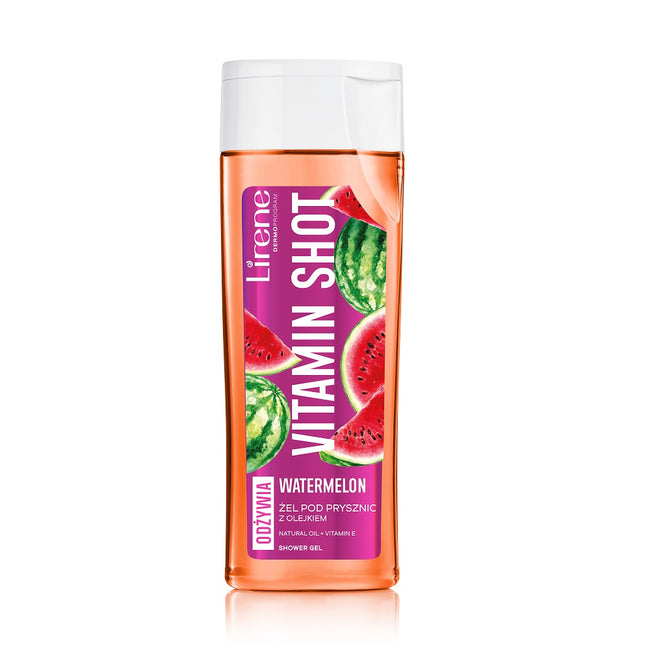 Lirene Vitamin Shot żel pod prysznic z olejkiem Watermelon 250ml