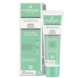 Floslek Sensitive krem tłusty do skóry wrażliwej 50ml