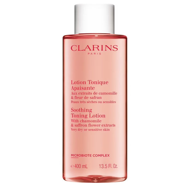 Clarins Soothing Toning Lotion tonik łagodzący do skóry suchej i wrażliwej  400ml