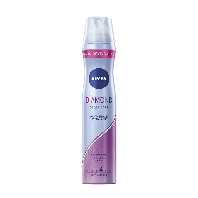 Nivea Diamond Gloss Care lakier do włosów 250ml