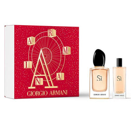 Giorgio Armani Si zestaw woda perfumowana spray 50ml + woda perfumowana 15ml