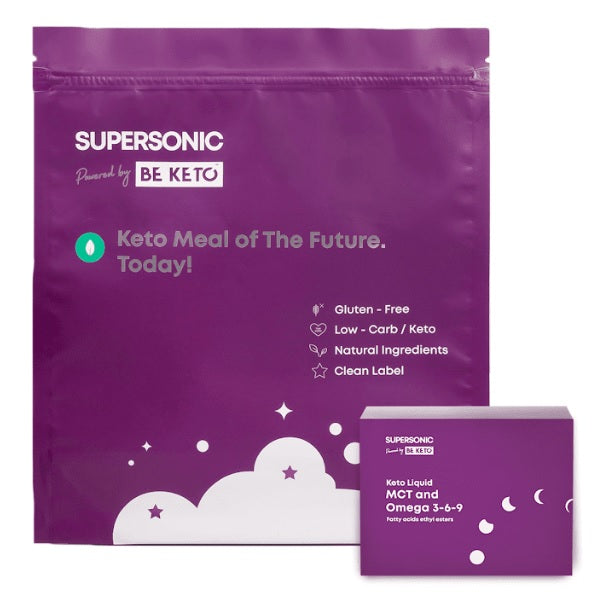 Supersonic Pełnowartościowy posiłek keto Wanilia 750g