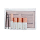 Makeup Revolution Zestaw Brow Lamination Set Brow Glue klej do brwi 4ml + Brow Lift krem do brwi 5ml + Brow Fix utrwalacz do brwi 5ml + Brow Hydrate nawilżacz do brwi 5ml +  Brush pędzelek x2