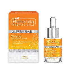 Bielenda Professional SupremeLab Energy Boost 5 % olejowe Tetra-Vit C serum 15ml