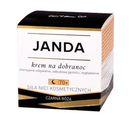 Janda Siła Nici Kosmetycznych 70+ krem na dobranoc Czarna Róża 50ml