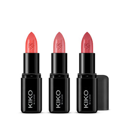 KIKO Milano Smart Fusion Lipstick Kit zestaw odżywczych pomadek do ust Rosy Dream 3x3g