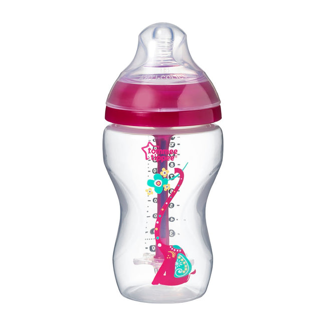 Tommee Tippee Closer To Nature Advanced Anti-Colic butelka antykolkowa 3m+ Girl 340ml
