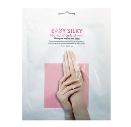 HOLIKA HOLIKA Baby Silky Hand Mask Sheet regenerująco-nawilżająca maseczka do rąk w formie bawełnianych rękawiczek 15ml