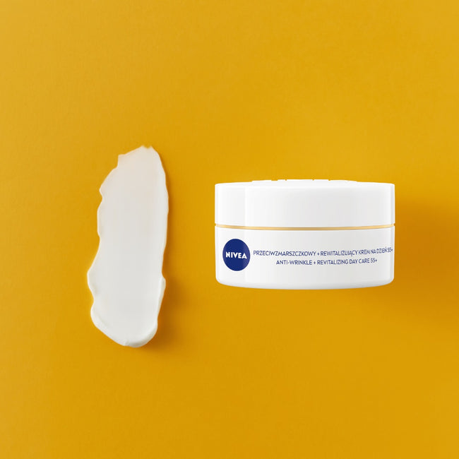 Nivea 2 Pack Przeciwzmarszczkowy+ Rewitalizujący krem na dzień i krem na noc 55+ 2x50ml