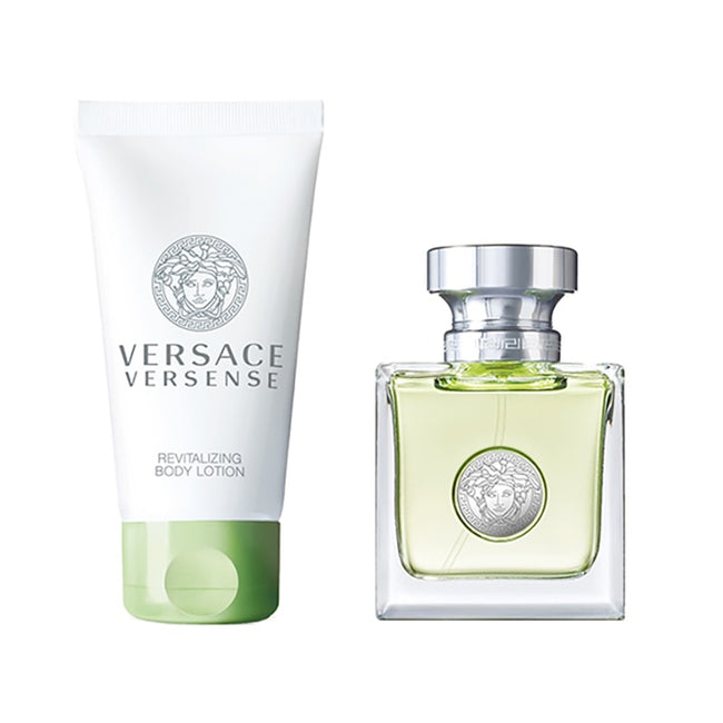 Versace Versense zestaw woda toaletowa spray 30ml + balsam do ciała 50ml