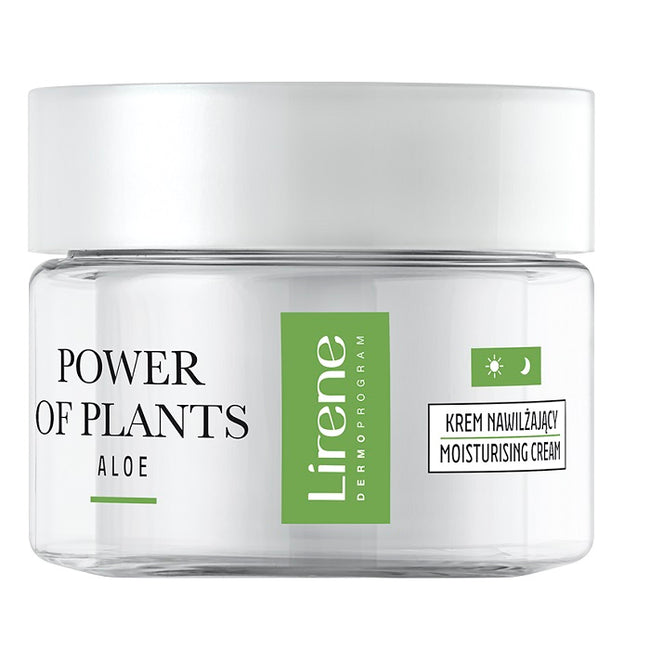 Lirene Power of Plants krem nawilżający Aloes 50ml