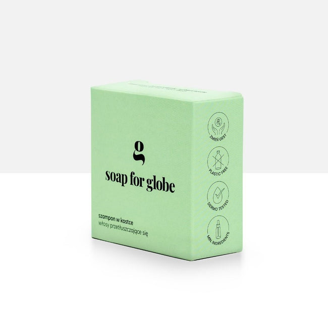 Soap for Globe Szampon w kostce do skóry głowy z tendencją do przetłuszczania się Balance 80g