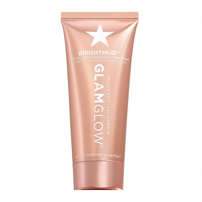 GlamGlow Brightmud Dual-Action Exfoliating Treatment złuszczająca maseczka do twarzy o podwójnym działaniu 65g