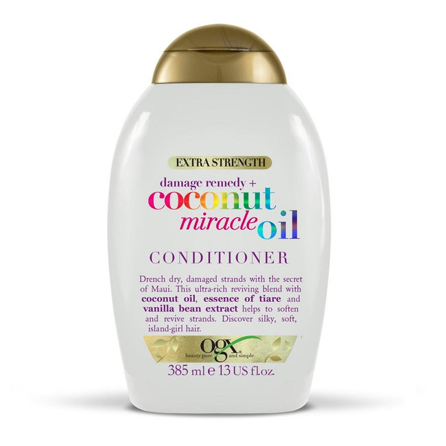 OGX Damage Remedy + Coconut Miracle Oil Conditioner odżywka do włosów suchych i zniszczonych 385ml