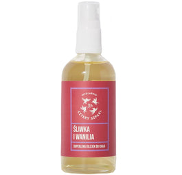 Mydlarnia Cztery Szpaki Superlekki olejek do ciała Śliwka i Wanilia 100ml