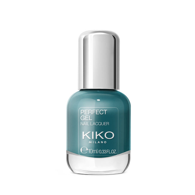 KIKO Milano Perfect Gel Nail Lacquer lakier do paznokci z efektem żelu 120 Blue Teal 10ml