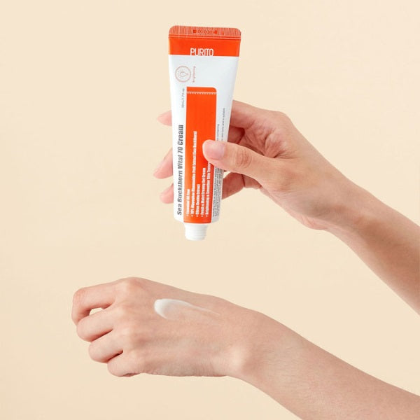 PURITO Sea Buckthorn Vital 70 Cream rewitalizujący krem-żel na bazie ekstraktu z rokitnika 50ml