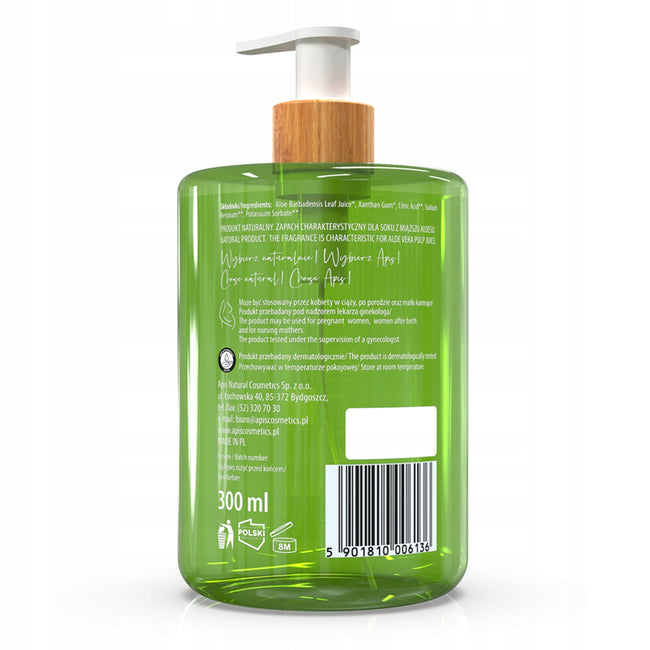 APIS Natural Aloe Vera 99% żel aloesowy do twarzy i ciała 300ml