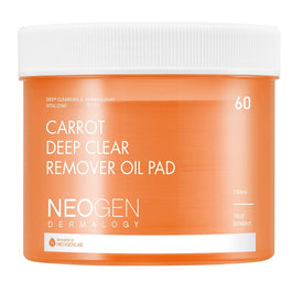 Neogen Carrot Deep Clear Oil Pad nasączone olejkiem płatki do demakijażu 60szt.