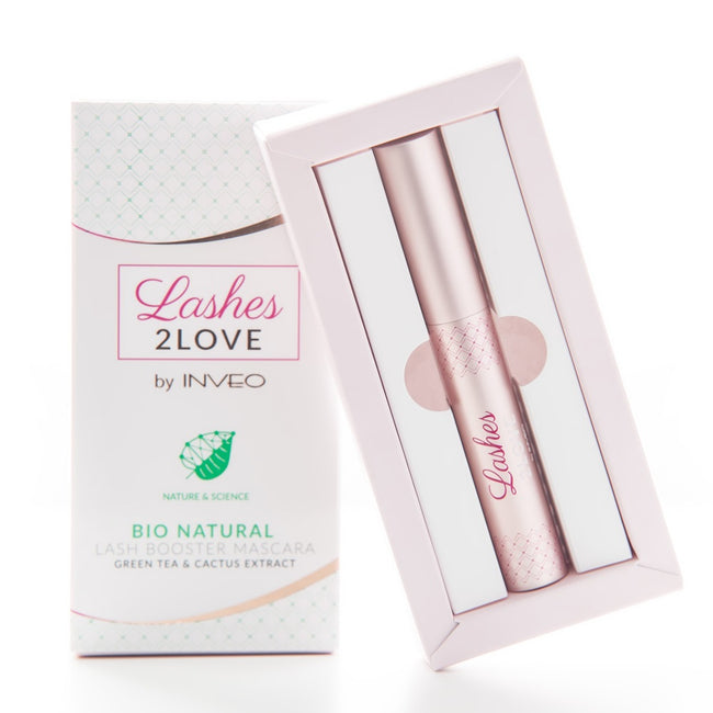 INVEO Lashes2Love Bio Natural Lash Booster Mascara wzmacniający tusz do rzęs 7ml