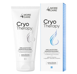 More4Care Cryotherapy specjalistyczny szampon micelarny do włosów zniszczonych 200ml